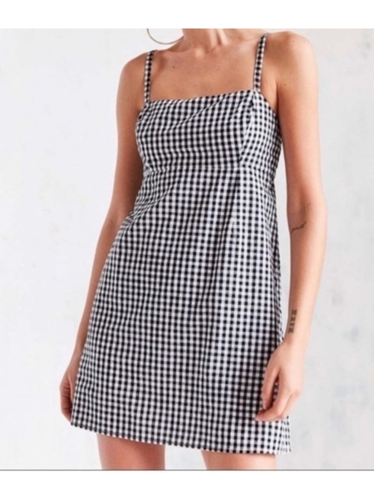 Urban Outfitters Cooperative Gingham Mini Dress
